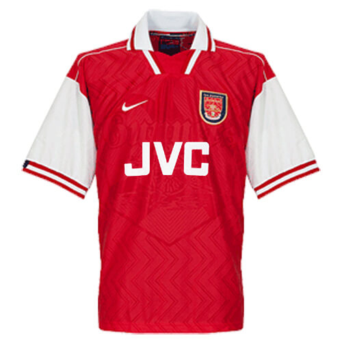 Arsenal Fodboldtrøjer Retro Hjemmebanesæt 1997 Kort ærmer Arsenal Fodboldtrøjer Retro Hjemmebanesæt 1997 Kort ærmer